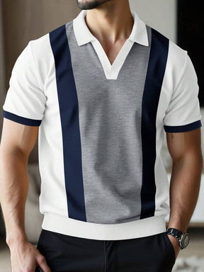 Polo Firenze Tricolor Slim — 100% Algodão