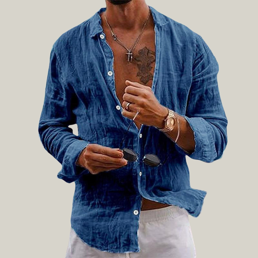 Camisa Amalfi – 100% Linho Slim