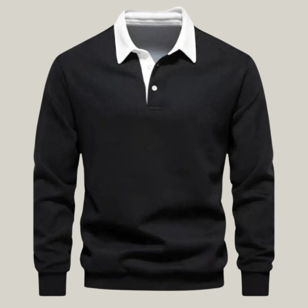 Polo Oxford – 100% Algodão (Manga Longa)