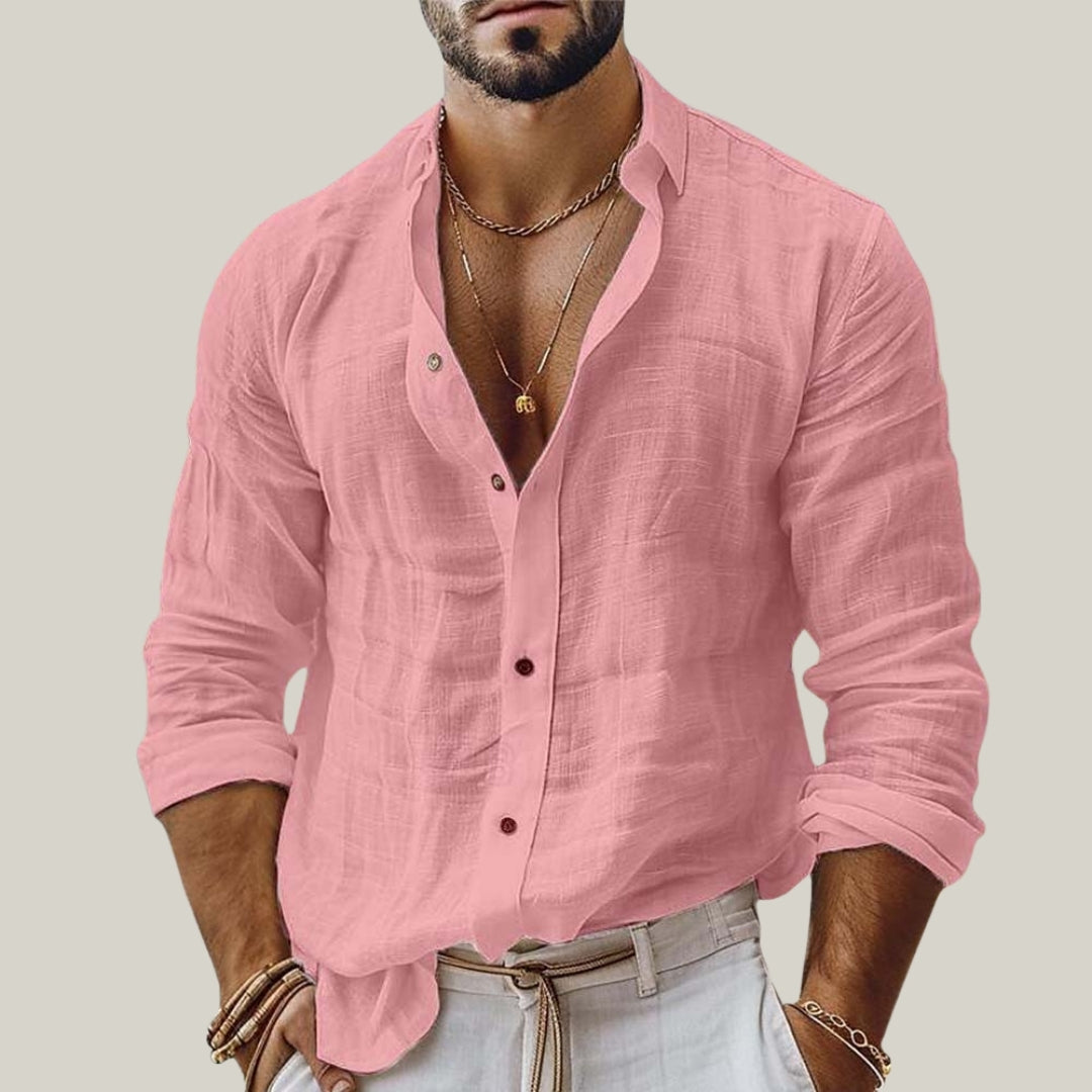 Camisa Positano – 100% Linho Slim