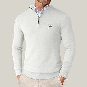 Suéter L&C ¼ Zíper 100% Algodão