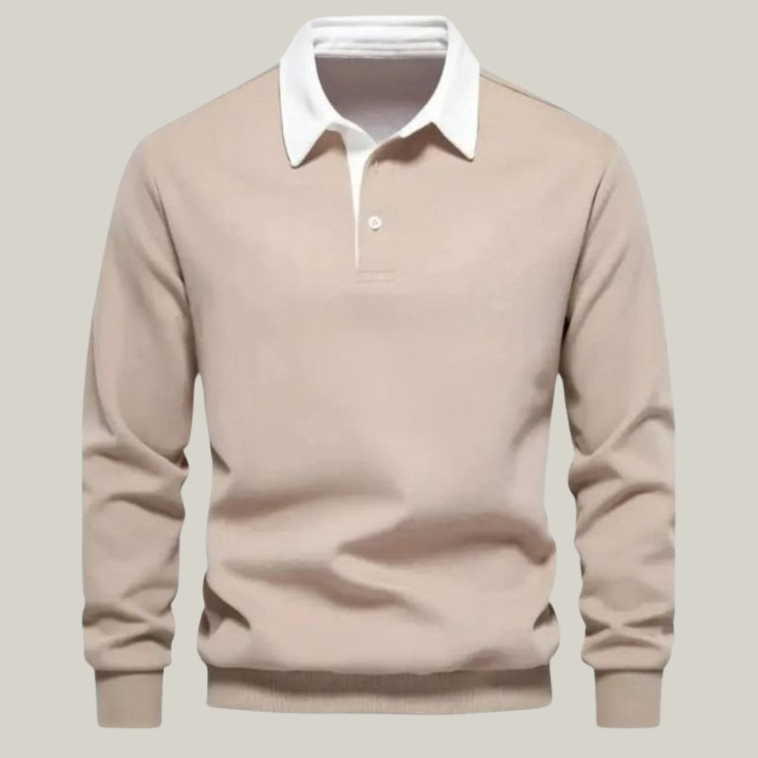 Polo Oxford – 100% Algodão (Manga Longa)
