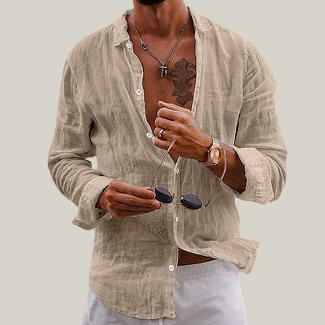 Camisa Amalfi – 100% Linho Slim