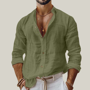 Camisa Positano – 100% Linho Slim