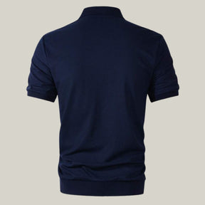 Polo Firenze Tricolor Slim — 100% Algodão