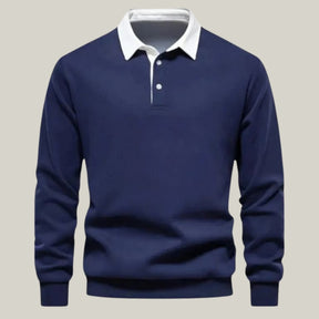 Polo Oxford – 100% Algodão (Manga Longa)