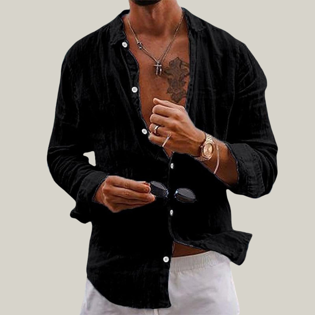 Camisa Amalfi – 100% Linho Slim