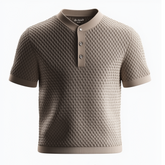 Camisa  Polo Malha Franfurt Taupe