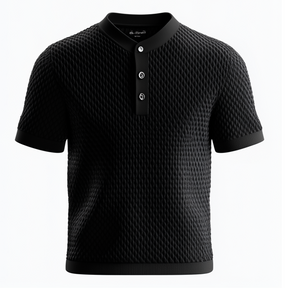 Camisa  Polo Malha Franfurt Black