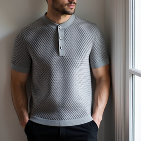 Camisa  Polo Malha Franfurt Black