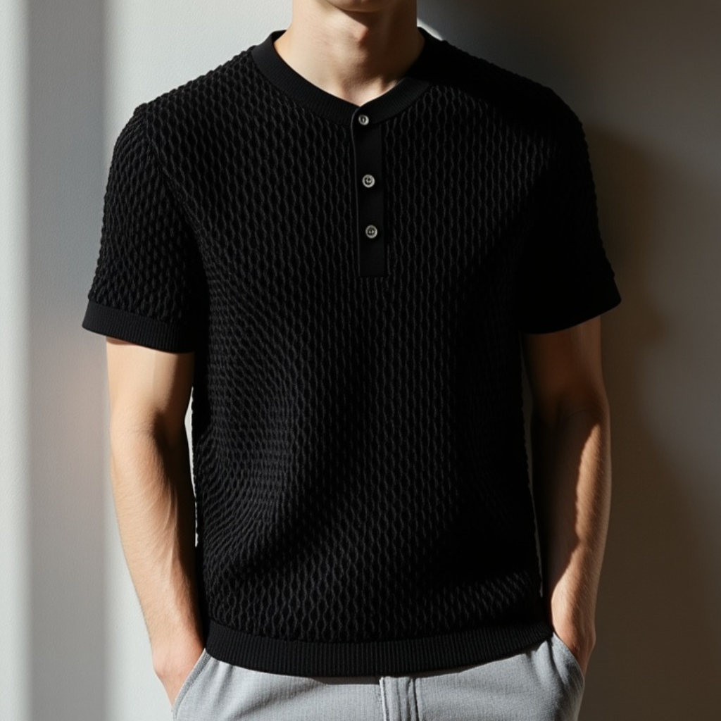 Camisa  Polo Malha Franfurt Gray