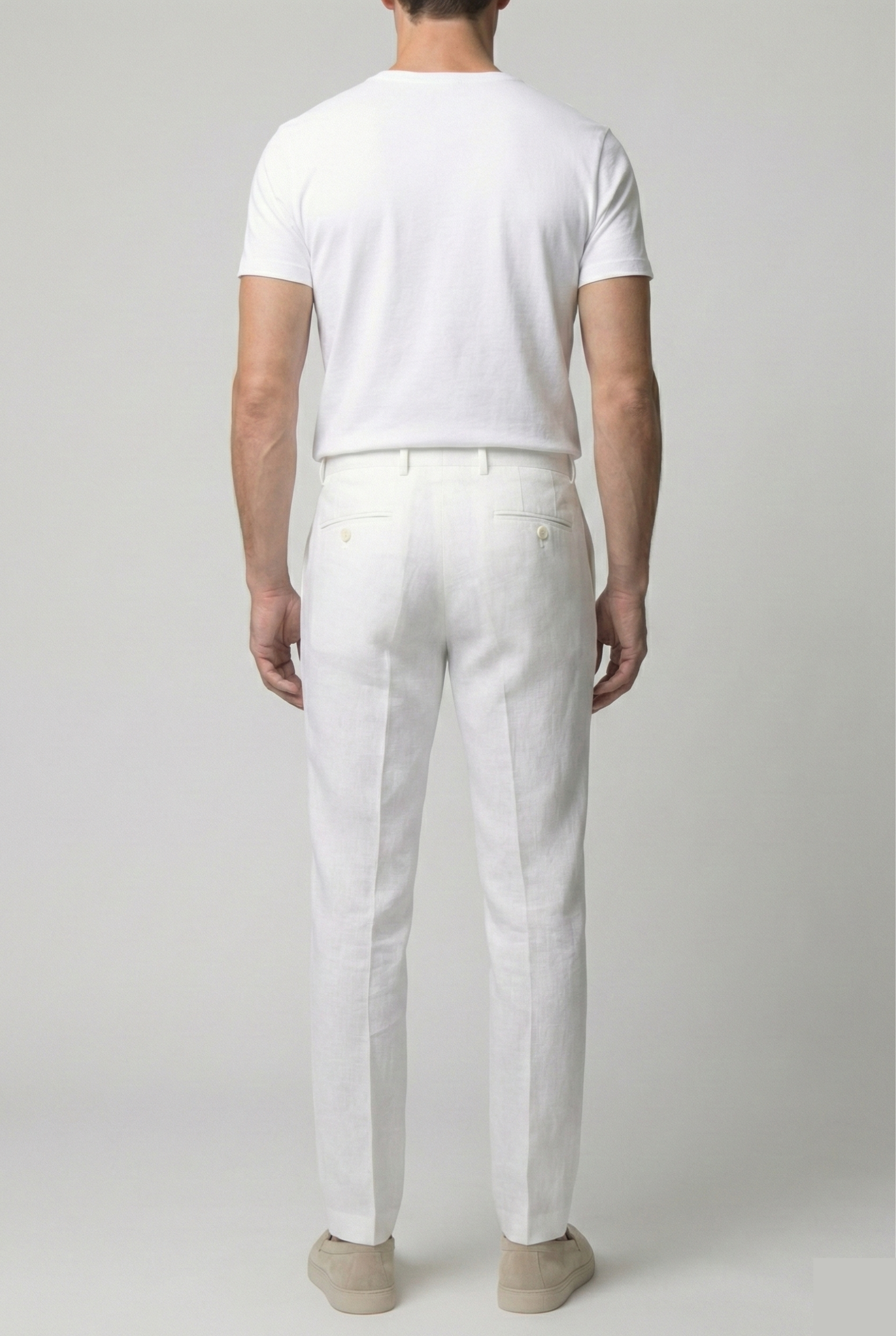 Calça Hitochi Leone – alfaiataria Slim 100% Linho