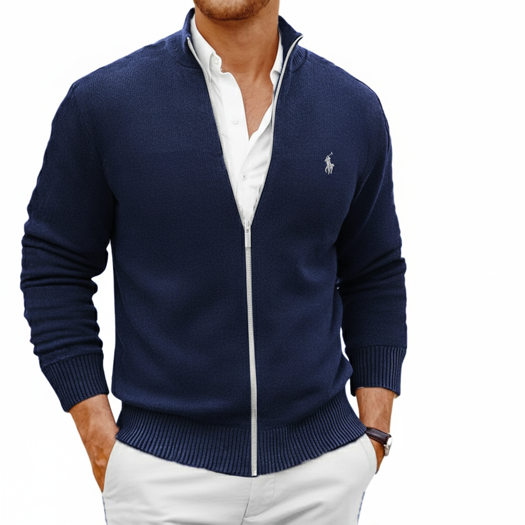 Suéter Zíper Full Polo Ralph Lauren – Algodão 100%