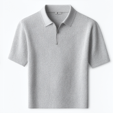 Camisa Polo Malha Francesa Gray