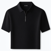 Camisa Polo Malha Francesa Black