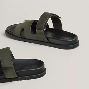 Sandália Hermes Chypre Camurça