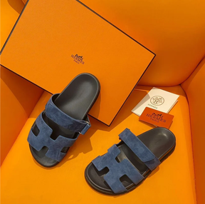 Sandália Hermes Chypre Camurça