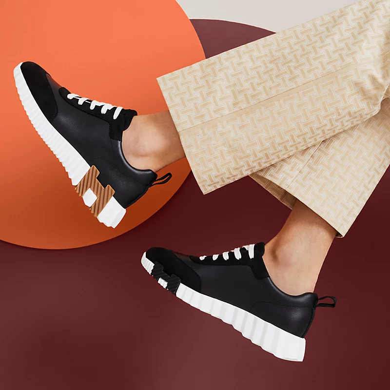 Tênis Hermes Bouncing Couro