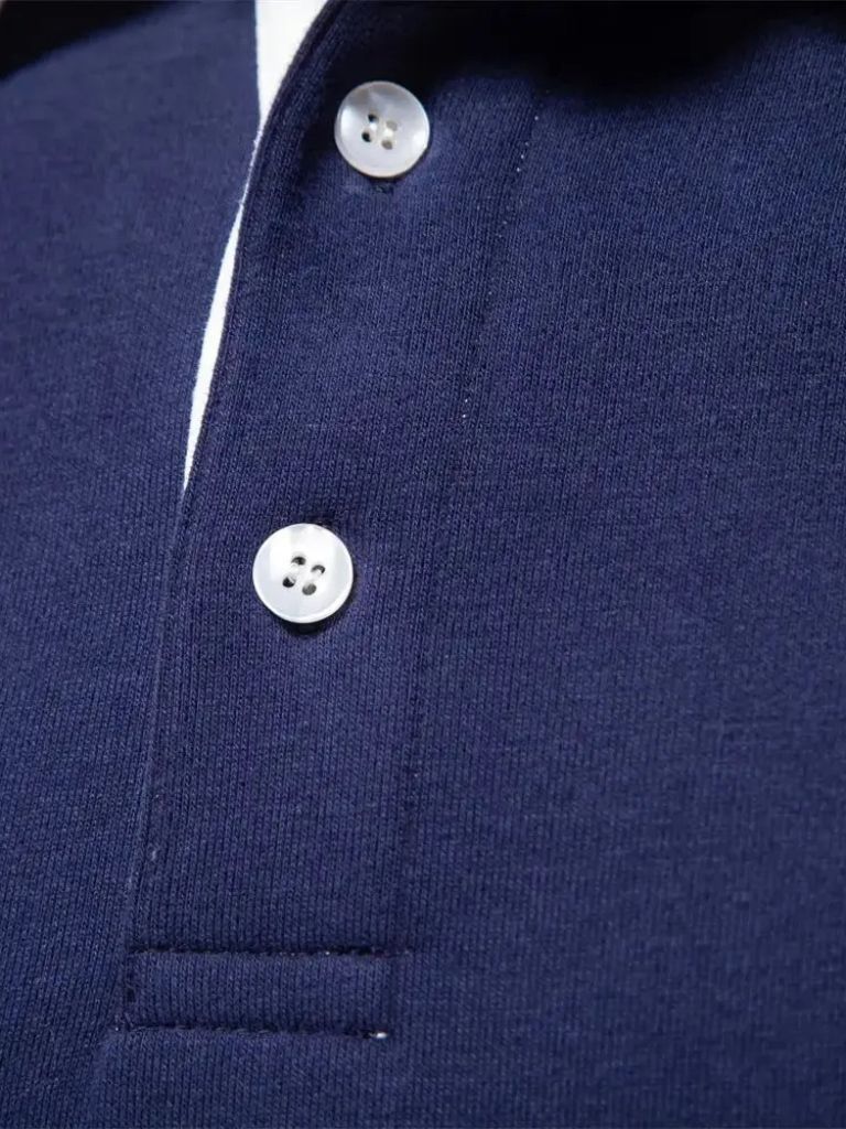 Polo Oxford – 100% Algodão (Manga Longa)